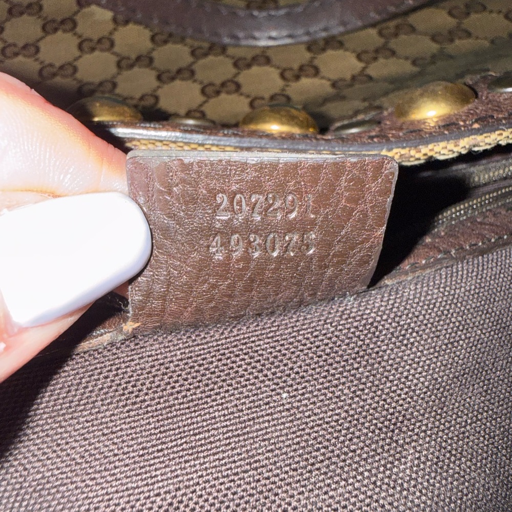 GUCCI GG Crystal Babouska Tote - Picture 11 of 16
